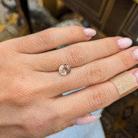 1.77 Ct. Padparadscha Sapphire from Ceylon (Sri Lanka) Life Style