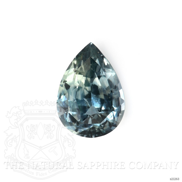 4.36 Ct. Greenish Blue Sapphire from Ceylon (Sri Lanka)