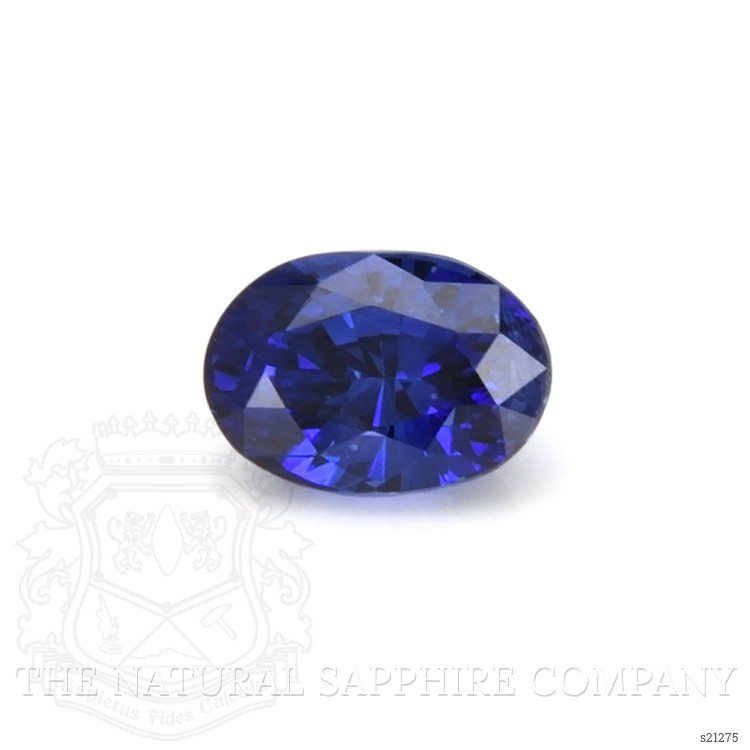 0.84 Ct. Blue Sapphire from Ceylon (Sri Lanka)