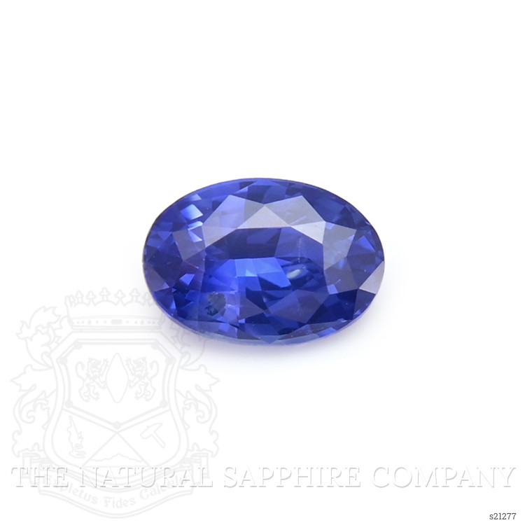 0.81 Ct. Blue Sapphire from Ceylon (Sri Lanka)