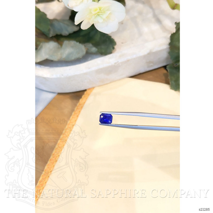 1.27 Ct. Blue Sapphire from Ceylon (Sri Lanka)