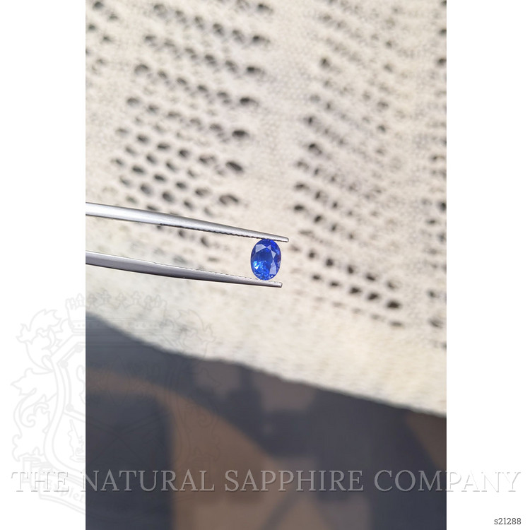1.19 Ct. Purplish Blue Sapphire from Ceylon (Sri Lanka)
