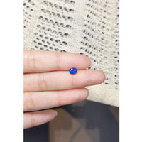 1.19 Ct. Purplish Blue Sapphire from Ceylon (Sri Lanka) Life Style