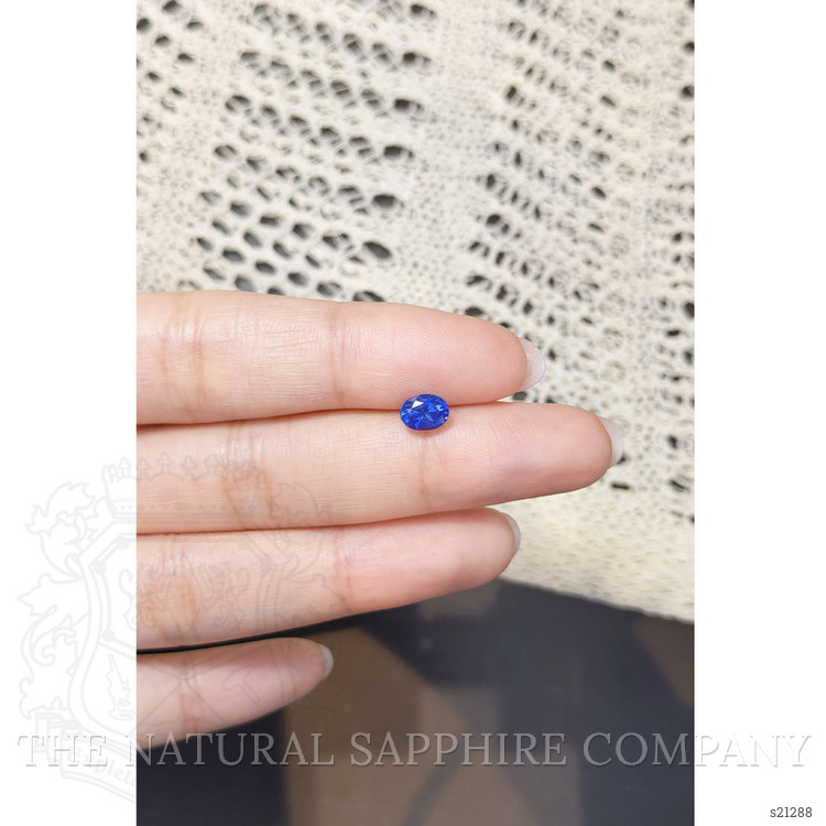 1.19 Ct. Purplish Blue Sapphire from Ceylon (Sri Lanka)