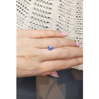 1.68 Ct. Blue Sapphire from Ceylon (Sri Lanka) Life Style