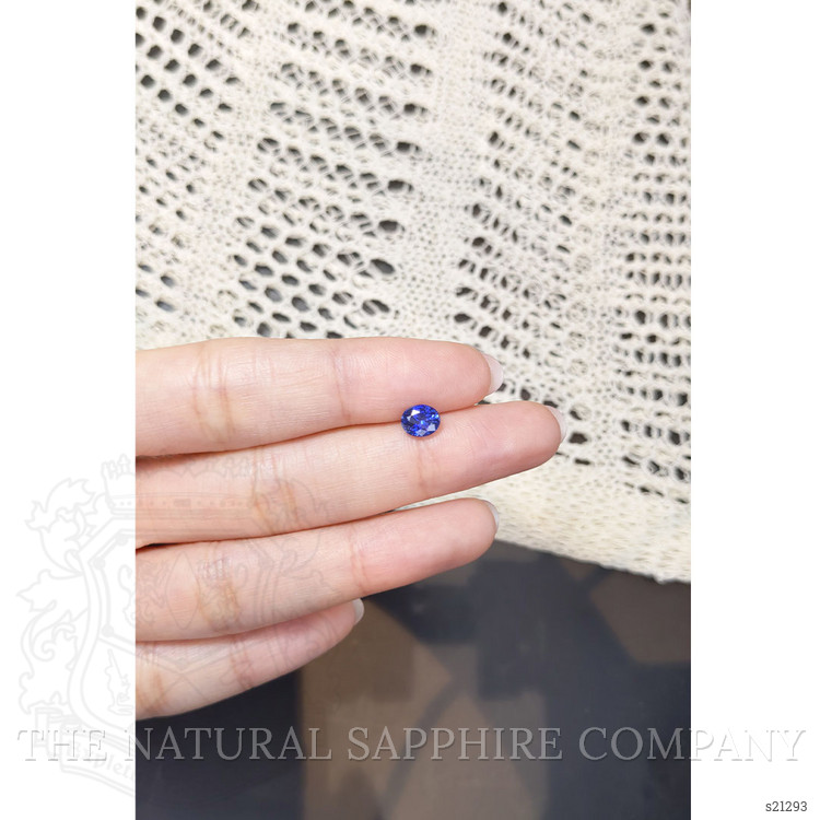 1.07 Ct. Blue Sapphire from Ceylon (Sri Lanka)