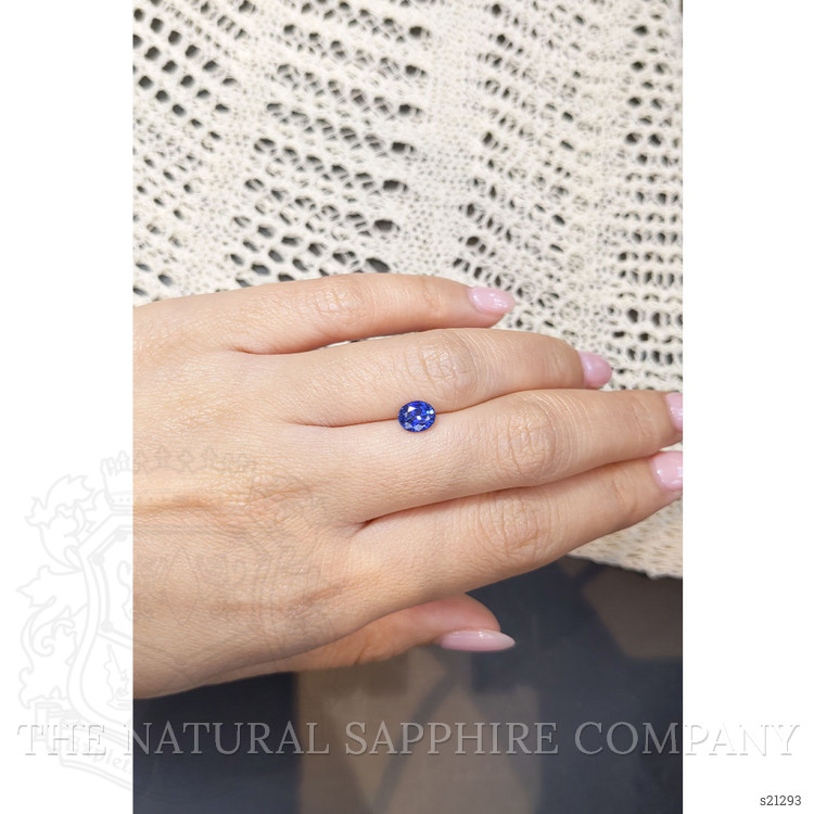 1.07 Ct. Blue Sapphire from Ceylon (Sri Lanka)