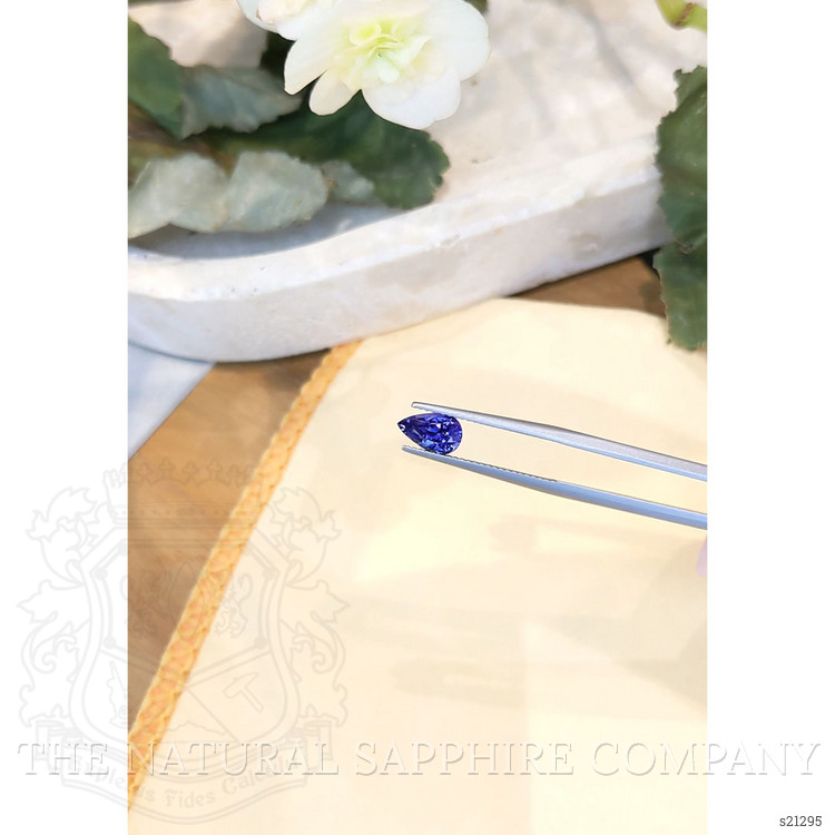 1.66 Ct. Blue Sapphire from Ceylon (Sri Lanka)