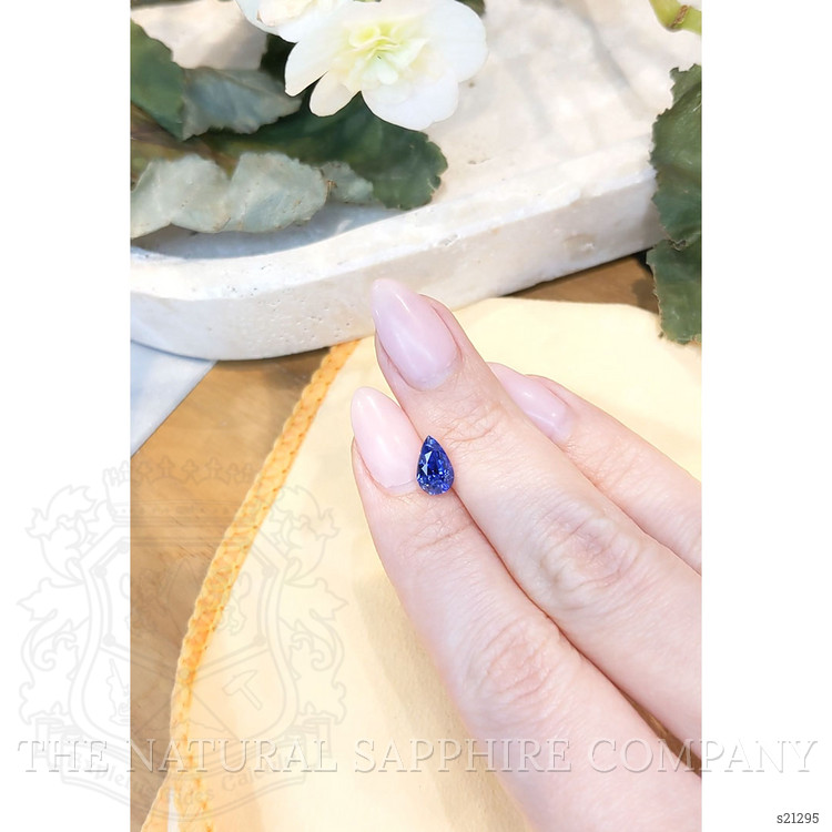1.66 Ct. Blue Sapphire from Ceylon (Sri Lanka)