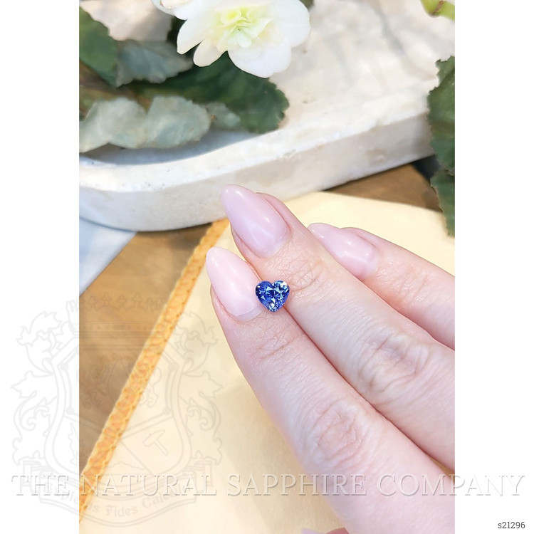 1.62 Ct. Blue Sapphire from Ceylon (Sri Lanka)