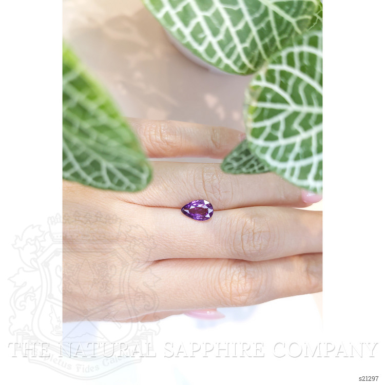 2.03 Ct. Purple Sapphire from Ceylon (Sri Lanka)