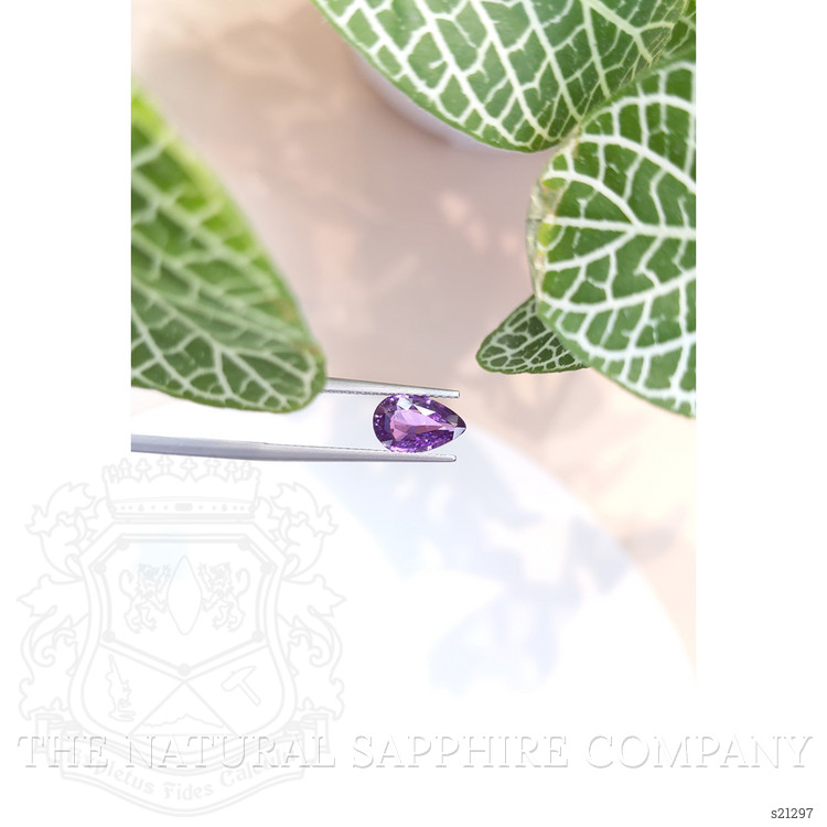 2.03 Ct. Purple Sapphire from Ceylon (Sri Lanka)