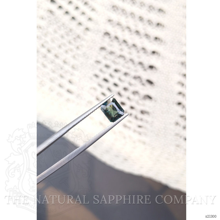 1.61 Ct. Bluish Green Sapphire from Madagascar