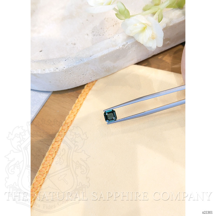 1.12 Ct. Greenish Blue Sapphire from Madagascar