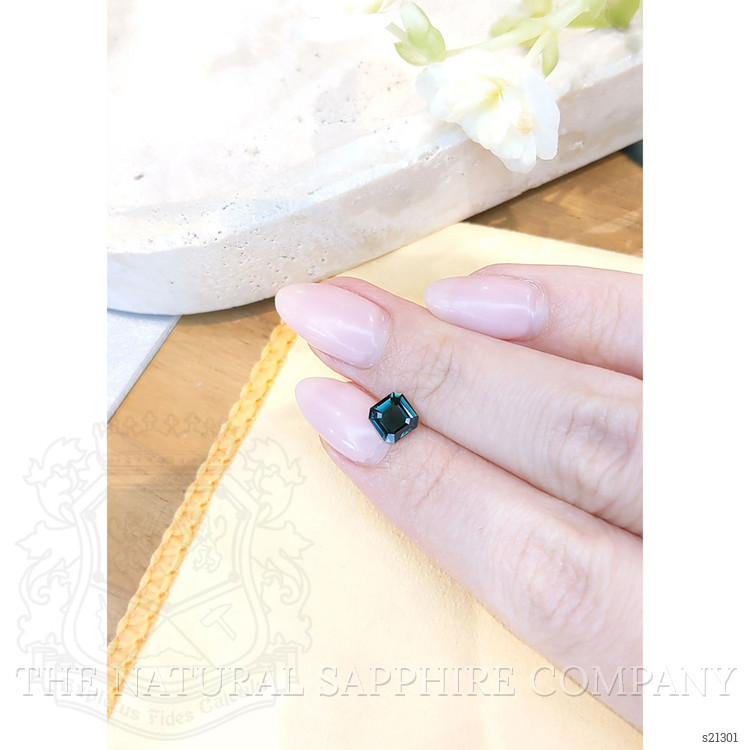 1.12 Ct. Greenish Blue Sapphire from Madagascar