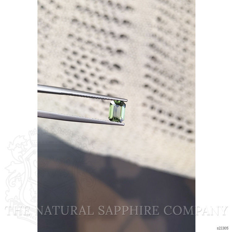 1.04 Ct. Green Sapphire from Madagascar