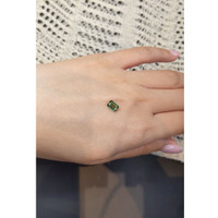 1.04 Ct. Green Sapphire from Madagascar Life Style