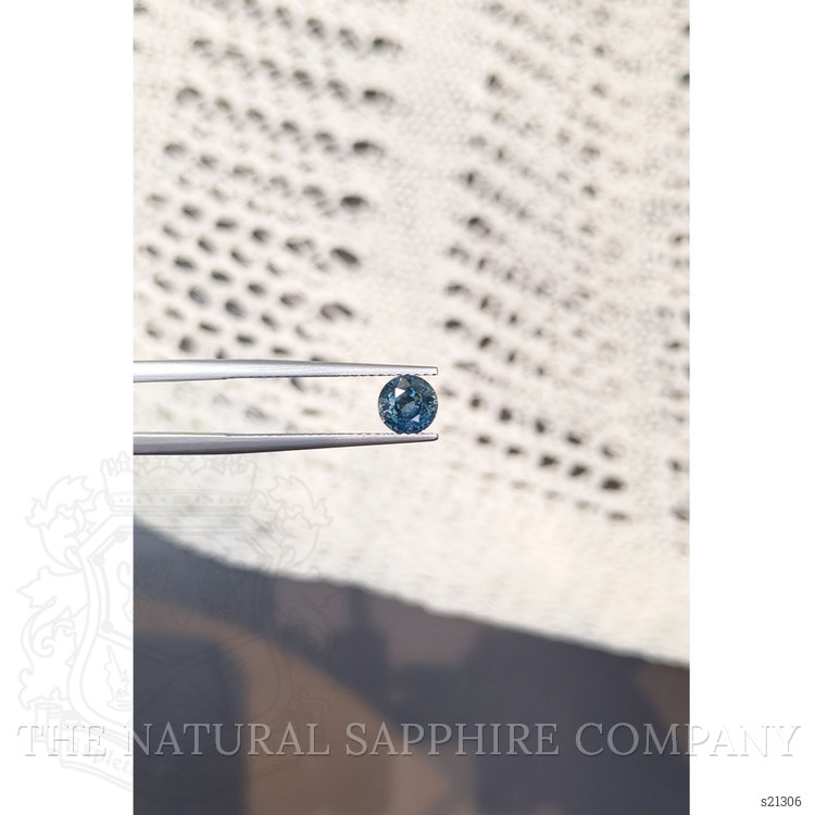 1.28 Ct. Greenish Blue Sapphire from Madagascar