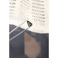 2.34 Ct. Green Sapphire from Madagascar Life Style
