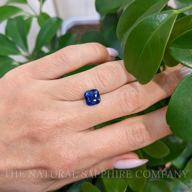 3.10 Ct. Blue Sapphire from Ceylon (Sri Lanka)