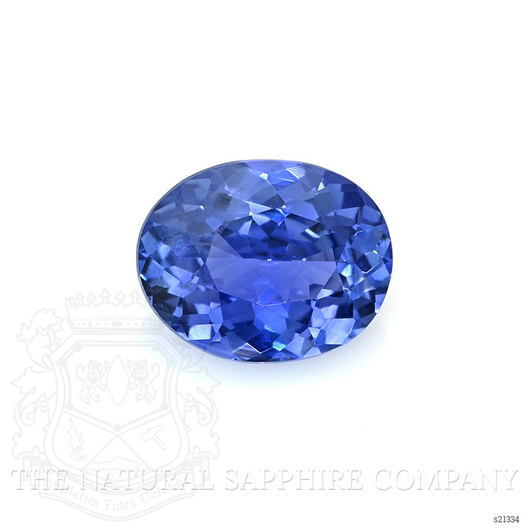 0.87 Ct. Blue Sapphire from Ceylon (Sri Lanka)