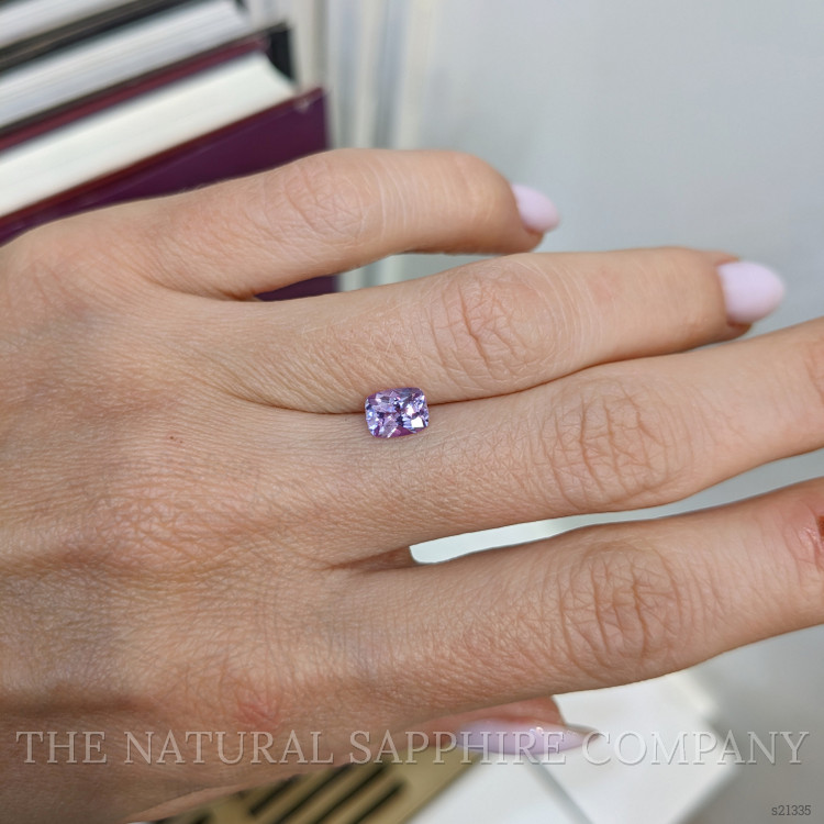 0.95 Ct. Purple Sapphire from Ceylon (Sri Lanka)