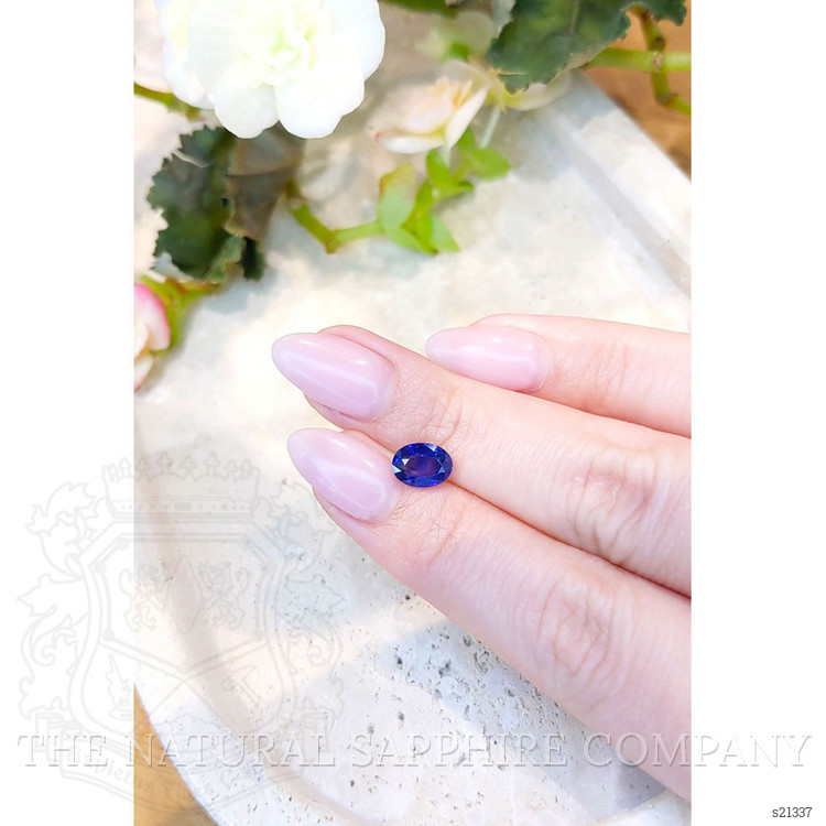 1.64 Ct. Blue Sapphire from Ceylon (Sri Lanka)