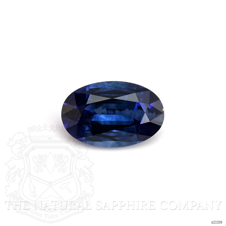 1.84 Ct. Blue Sapphire from Ceylon (Sri Lanka)