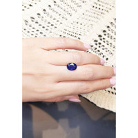 1.84 Ct. Blue Sapphire from Ceylon (Sri Lanka) Life Style