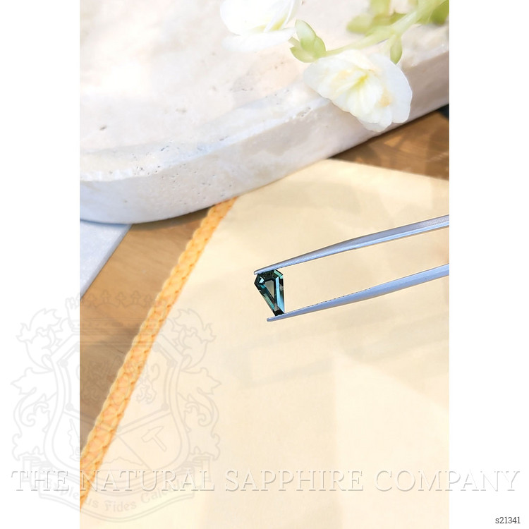 1.18 Ct. Bluish Green Sapphire from Madagascar