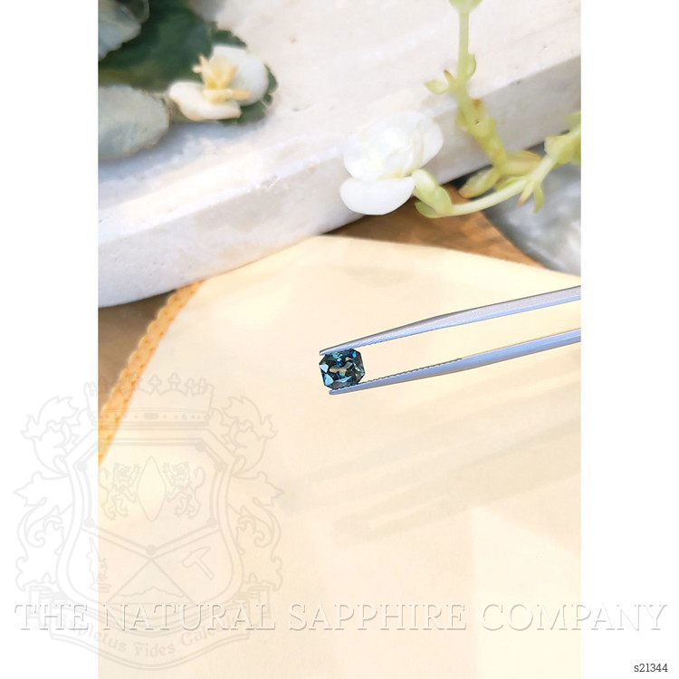 1.53 Ct. Greenish Blue Sapphire from Madagascar