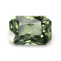 1.02 Ct. Green Sapphire from Madagascar Video