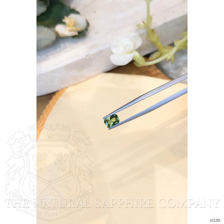 1.02 Ct. Green Sapphire from Madagascar
