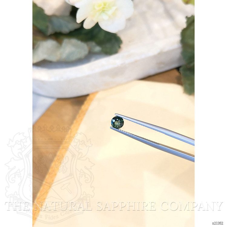 0.47 Ct. Bluish Green Sapphire from Madagascar