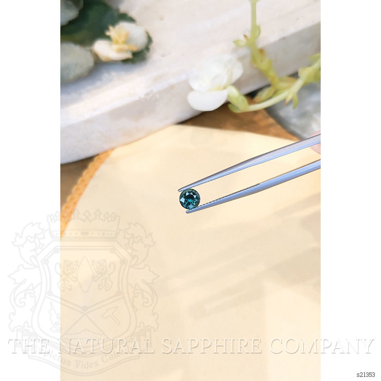 0.90 Ct. Greenish Blue Sapphire from Madagascar