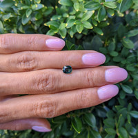 1.26 Ct. Green Sapphire from Madagascar Life Style