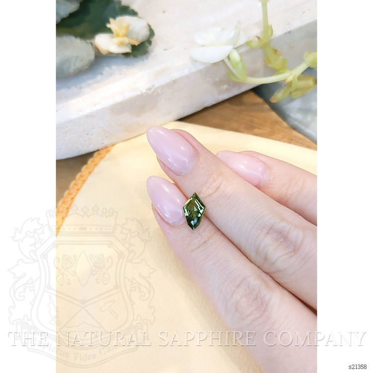1.48 Ct. Green Sapphire from Madagascar