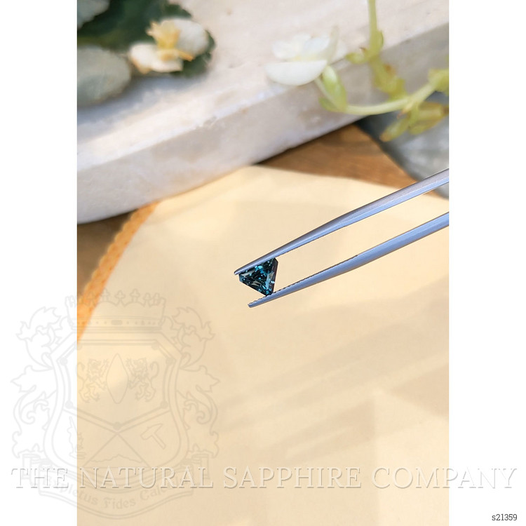 1.10 Ct. Greenish Blue Sapphire from Madagascar