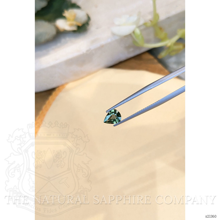 0.92 Ct. Green Sapphire from Madagascar