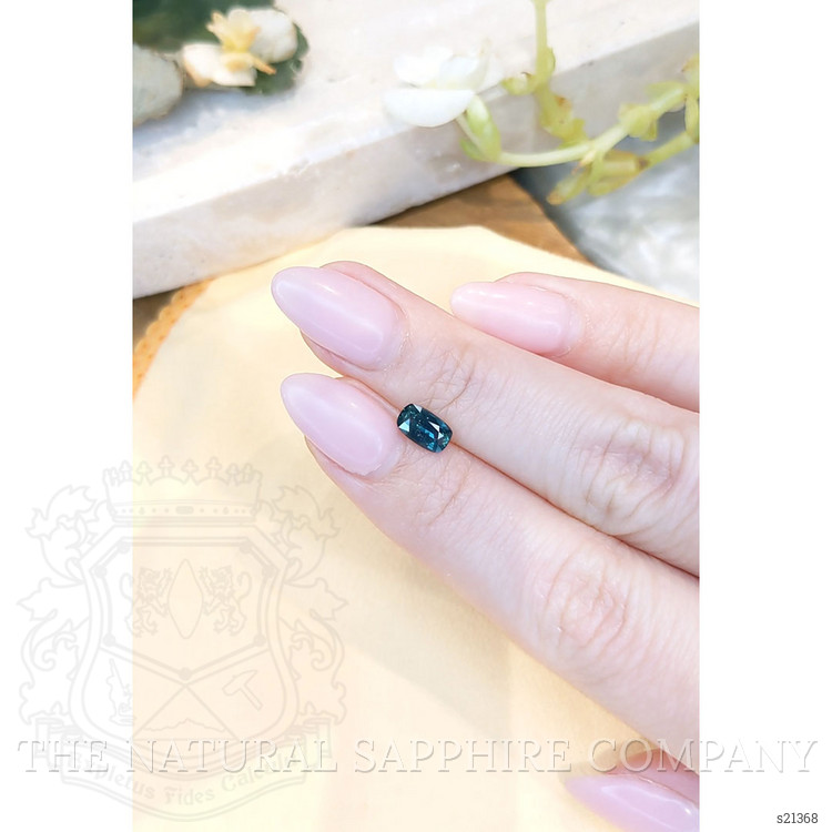 0.96 Ct. Bluish Green Sapphire from Madagascar