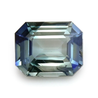 1.12 Ct. Greenish Blue Sapphire from Madagascar Video