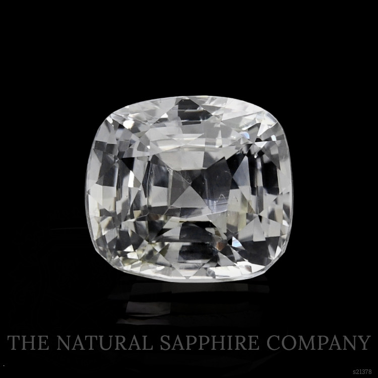 1.78 Ct. White Sapphire from Ceylon (Sri Lanka)