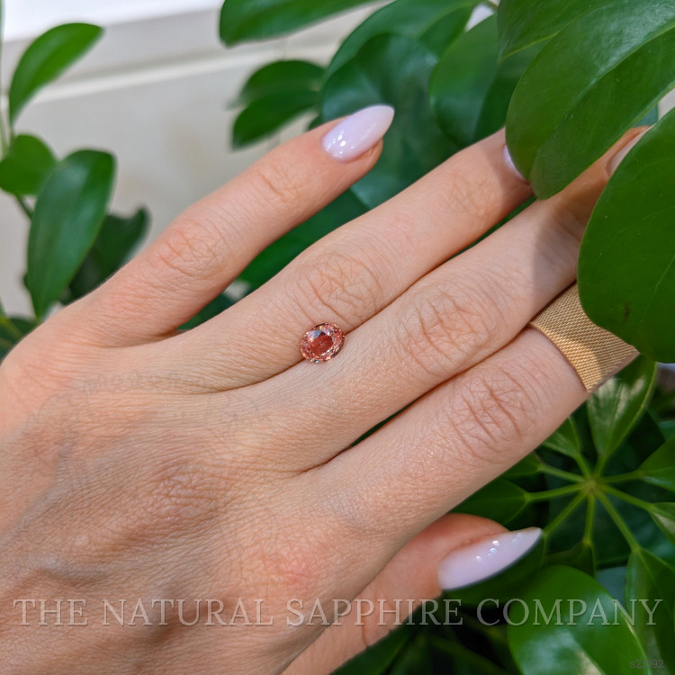 1.14 Ct. Padparadscha Sapphire from Ceylon (Sri Lanka)