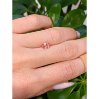 1.00 Ct. Padparadscha Sapphire from Ceylon (Sri Lanka) Life Style