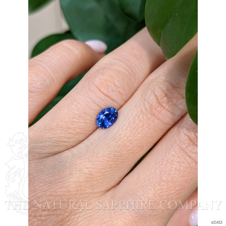 1.06 Ct. Blue Sapphire from Ceylon (Sri Lanka)