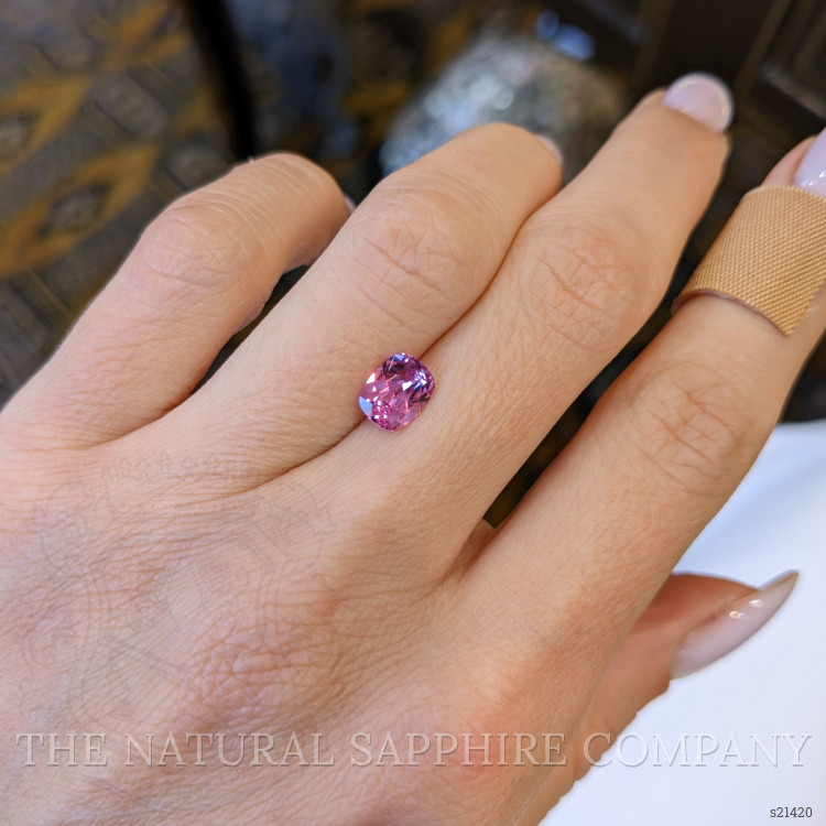 1.16 Ct. Pink Sapphire from Ceylon (Sri Lanka)