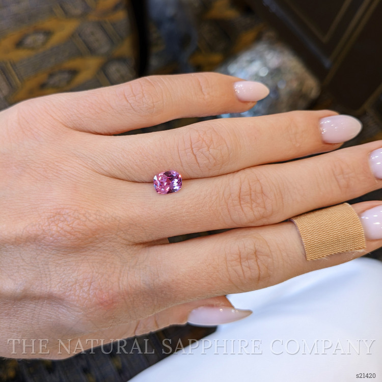 1.16 Ct. Pink Sapphire from Ceylon (Sri Lanka)