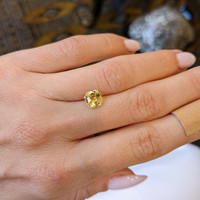 1.69 Ct. Yellow Sapphire from Ceylon (Sri Lanka) Life Style