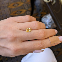 1.83 Ct. Yellow Sapphire from Ceylon (Sri Lanka) Life Style