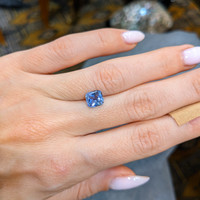 1.61 Ct. Blue Sapphire from Ceylon (Sri Lanka) Life Style